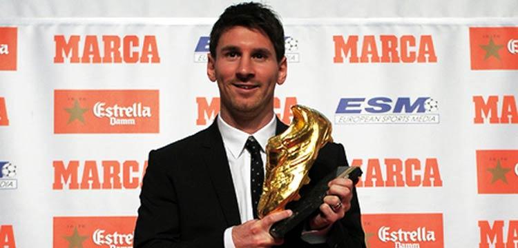 ميسي، ميسى، الحذاء الذهبي